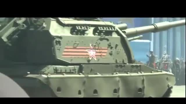 خراب شدن تانک T40روسی در رژه
