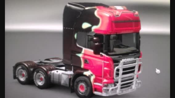 کامیون های من در بازی Euro  truck  simulator
