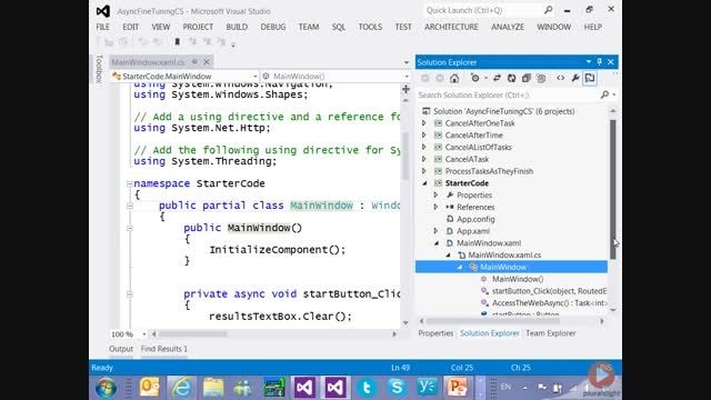 VS2012_1.Getting Started_4.Demo:Projects and Solutions