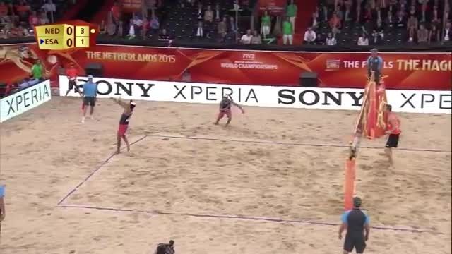 امتیاز دیدنی السالوادور در قهرمانی جهان (والیبال ساحلی)