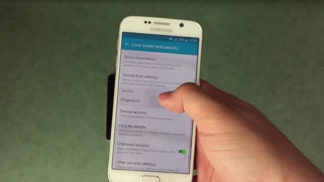 باگ امنیتی سنسور اثر انگشت Galaxy S6