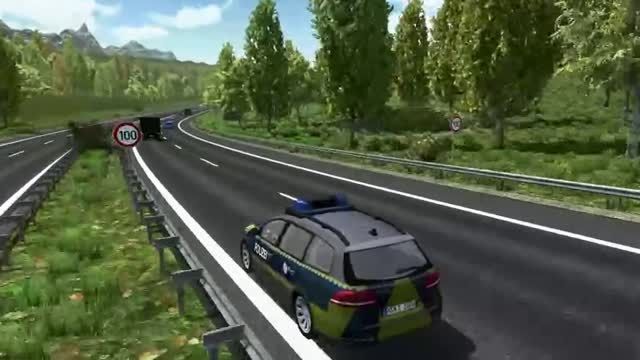 تریلر بازی شبیه ساز پلیس اتوبان Autobahn Police Simulat