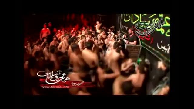مهران غفوریان و سینه زنی در هیئت قبله تهران