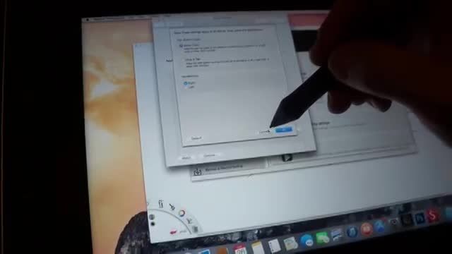هک تبلت واکوم Cintiq برای اجرای سیستم عامل OS X Yosemit