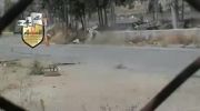 حمله شورشیان به اتوبوس ارتش سوریه