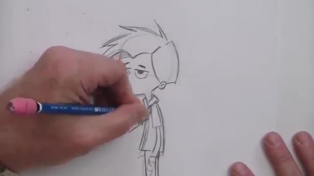 نقاشی کردن شخصیت کارتونی