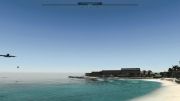فرود در جزیره st.maarten با xplane 10 کاری از خودم
