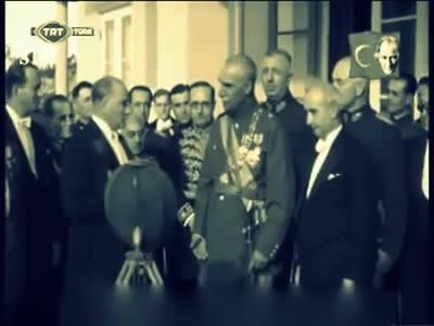 فیلم نایاب و باکیفیت از دیدار رضاشاه و آتاترک در ترکیه