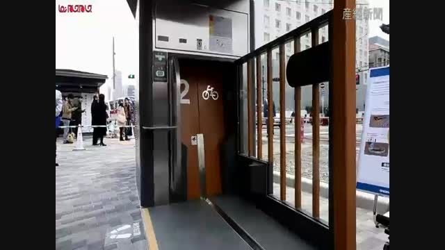 پارک کردن دوچرخه در ژاپن فیلم کلیپ گلچین صفاسا