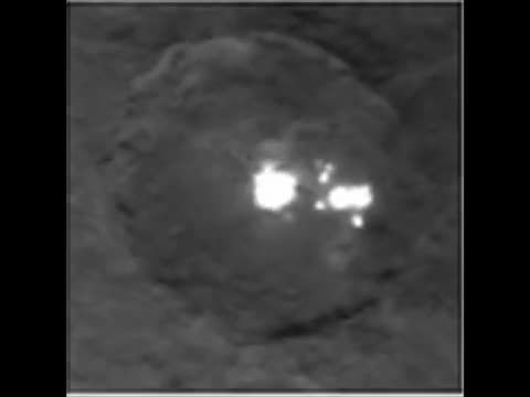 کامپایل تصاویر نقاط سفید روی سیارک سرس!