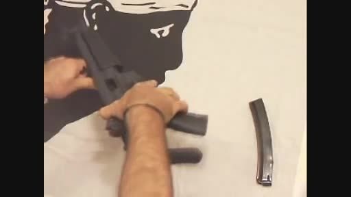 بازکردن اسلحه MP5