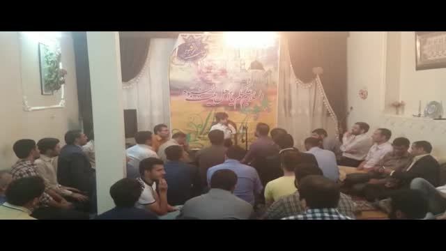 مداحی مداح خردسال- تقلید از حاج محمود کریمی