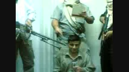 سر زدن یک جوان عراقی توسط داعش!! 18+