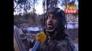 سوریه اماده شدن یگان زرهی زیر برف جهت حمله
