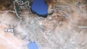 google map برج میلاد
