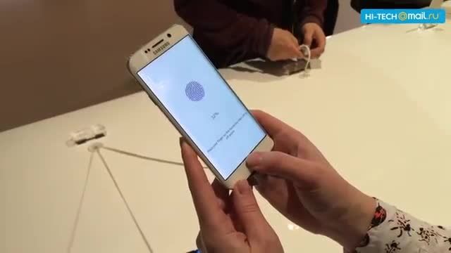 حسگر اثرانگشت Galaxy S6 Edge سریع تر !!