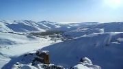 روستای اق چشمه زمستان