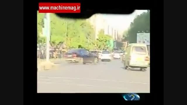 پوز دادن تازه به دوران رسیده ها در خیابان های ایران ...