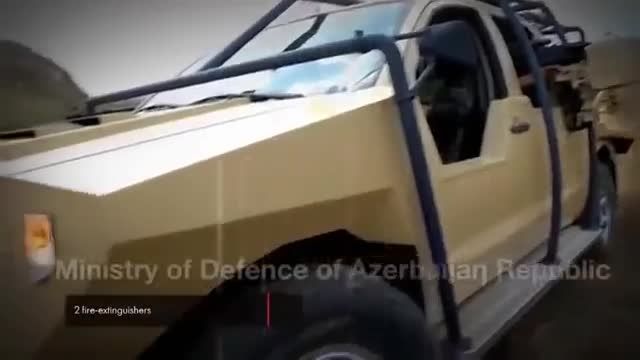 Gurza ،پلتفرم خودروهای گشتی و راکت انداز آذربایجان