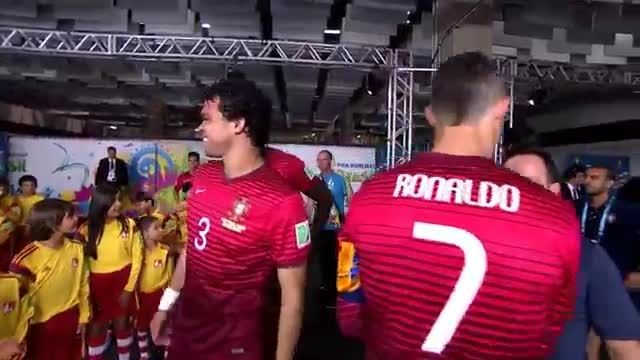 هایلایت بازی کامل کریستیانو رونالدو مقابل غنا(2014)