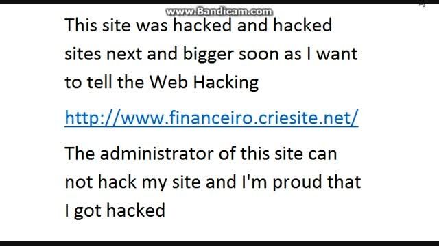 Site hacked financeiro