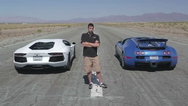 Bugatti Veyron vs Lamborghini Aventador