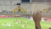 گل بازی فولاد خوزستان 1 - 0 ملوان (اختصاصی طرفداری)
