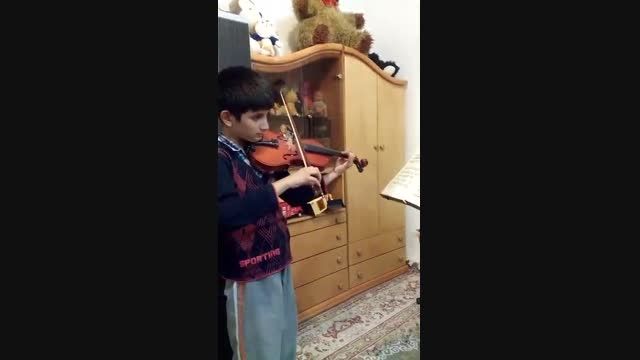 رقص شرقی- نوازنده ویولن آرمان جان احمدی ده ساله از یزد