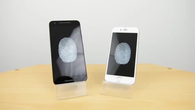 مقایسه هوشمندی حسگر اثر انگشت Nexus 5X vs iPhone 6s