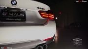 BMW435iتیونینگ شده با رینگ ووسن و اگزوز GTHAUS