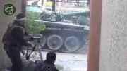 درگیری تمام عیار تروریستهای جبهه النصره با ارتش سوریه