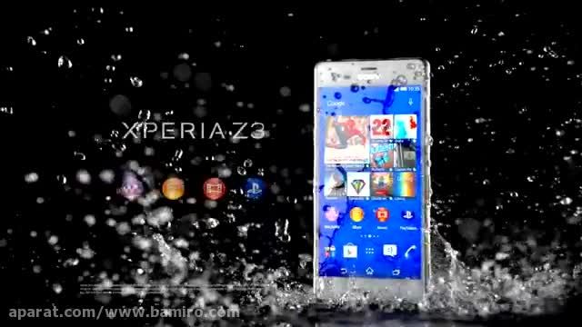 فیلم معرفی  Sony Xperia z3  از بامیرو