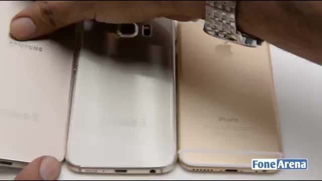 Galaxy S6 Vs Galaxy S6 edge Vs iPhone 6