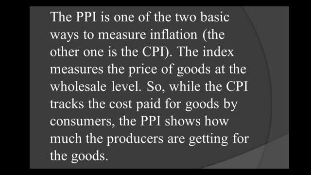 Producer Price Index PPI