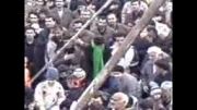 مراسم باز کردن علم عاشورا در روستای کلیشم با صدای محمود
