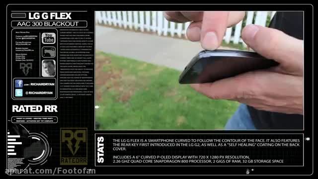 مردم تلفنهای قابل انعطاف ال جی را خم می کنند