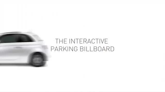 بیلبورد تبلیغاتی خلاقانه برای پارک خودرو