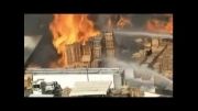 انفجار و آتش سوزی مهیب در شهر صنعتی کالیفرنیا