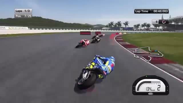 MotoGP 15 Suzuki gameplay PS4