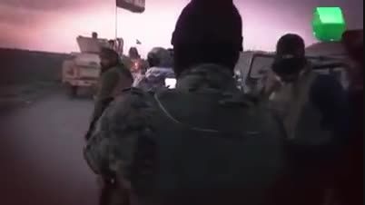 نیروهای ویژه ارتش و مردمی عراق در راه موصل