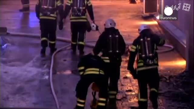 آتش زدن عمدی مسجدی در سوئد