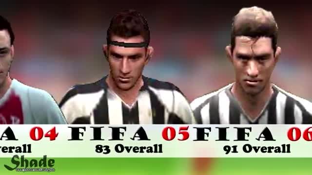 Zlatan Ibrahimovic From FIFA 04 to 15