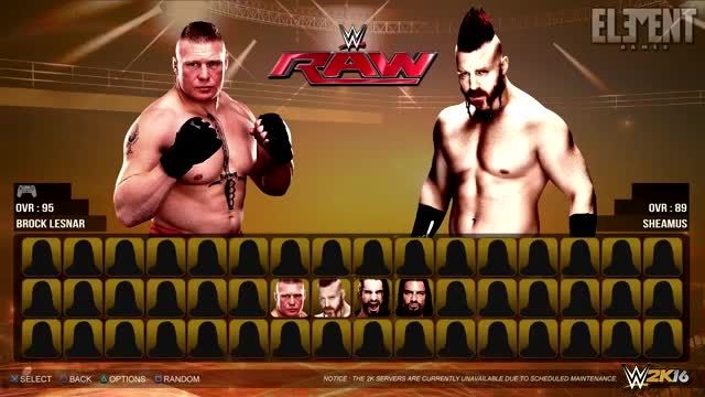 گیم پلی WWE 2k16 Demo
