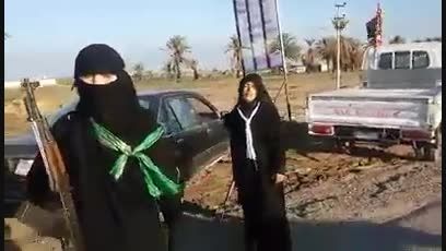 وعده مادر و خواهر شهید عراقی برای انتقام از داعش