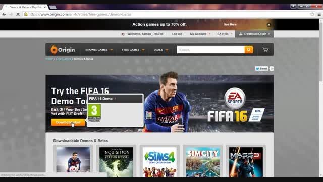 آموزش نصب دمو FIFA 16