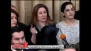 سخنرانی ناتمام توام باحزن وبغض نماینده زن مجلس عراق