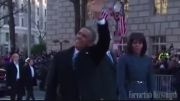 دست دادن اوباما و همسرش به ظریف (طنز)