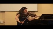 ویولن از انا ساوكینا - Paganini,Caprice No.11