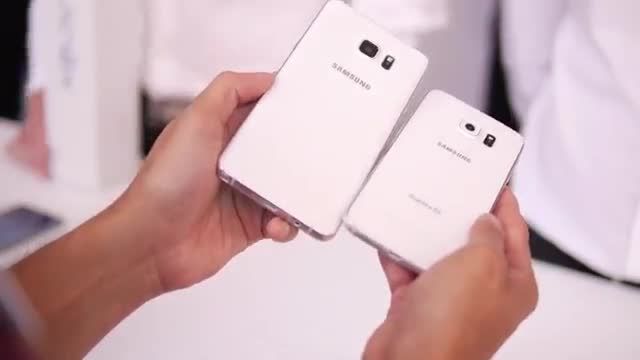 گوشی Samsung Galaxy Note 5 vs Samsung Galaxy S6- first