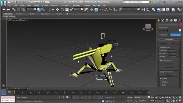 Quick Start to Animation in 3ds Max - Volume 3